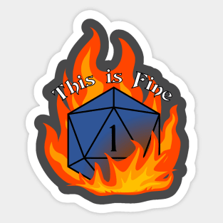 This is Fine Nat 1 Sticker